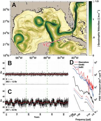 Impact of upstream variability on the Loop Current dynamics in numerical simulations of the Gulf of Mexico